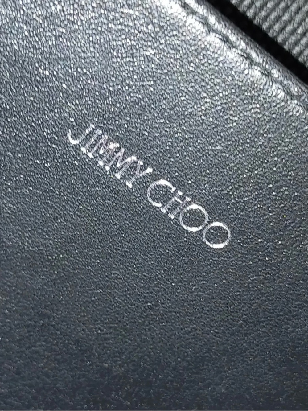 Jimmy Choo Black Canvas Tote Bag - Picture 7 of 11